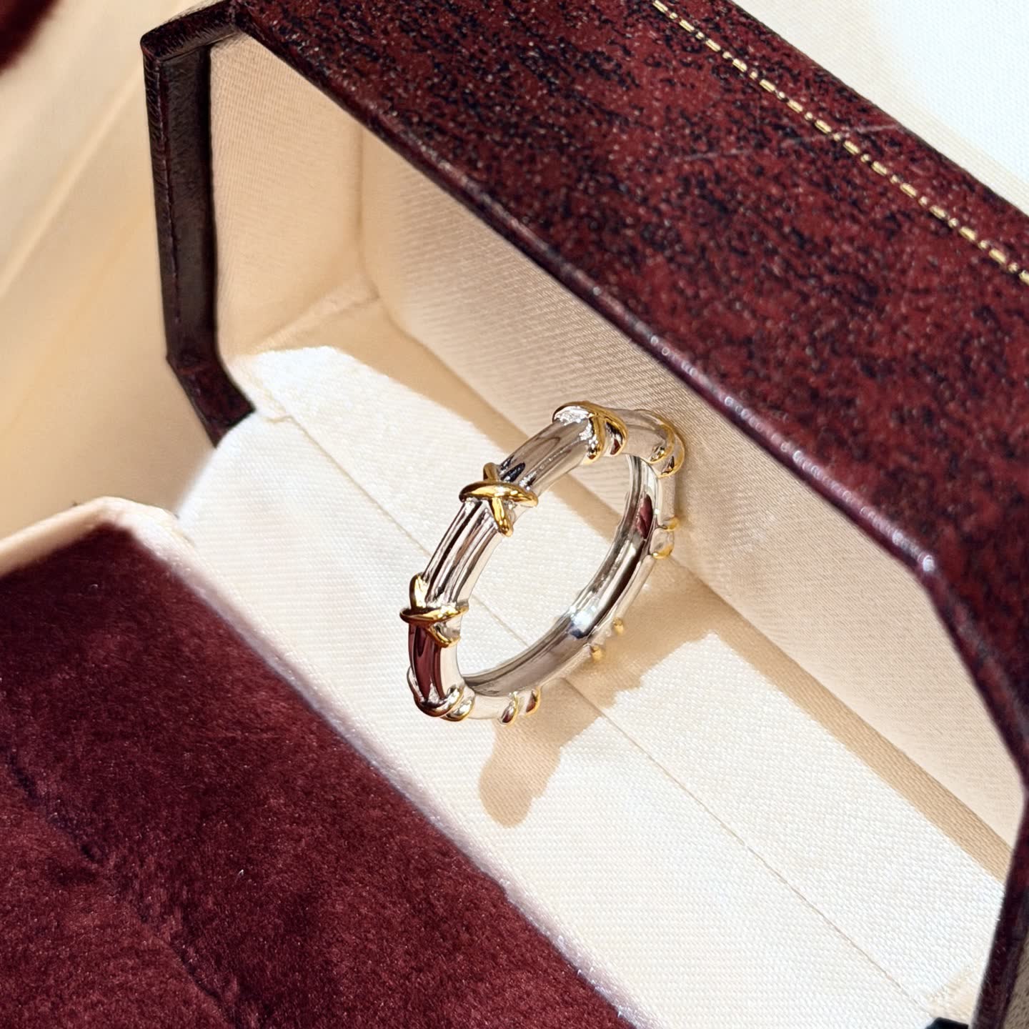 Tiffany & Co. Elsa Peretti® Sterling Silver Bamboo Ring